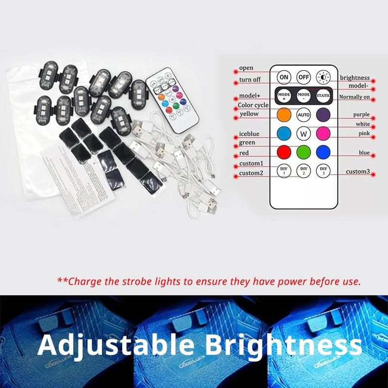 Remote Control Car Footwell Light