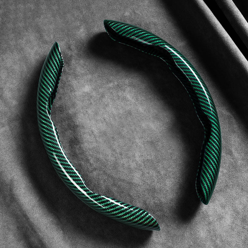 Laser Carbon Fiber Steering Wheel Cover