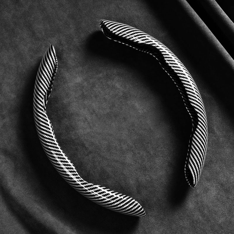 Laser Carbon Fiber Steering Wheel Cover