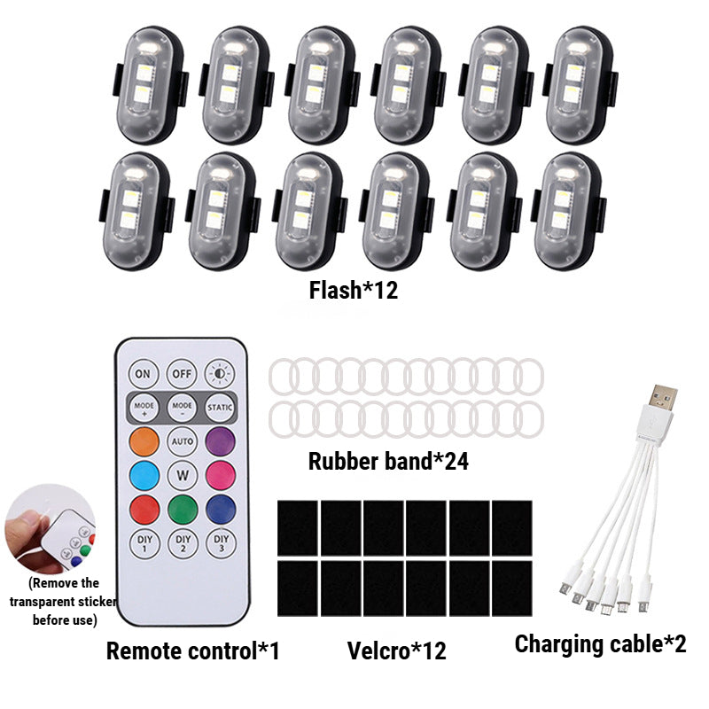 Remote Control Car Footwell Light