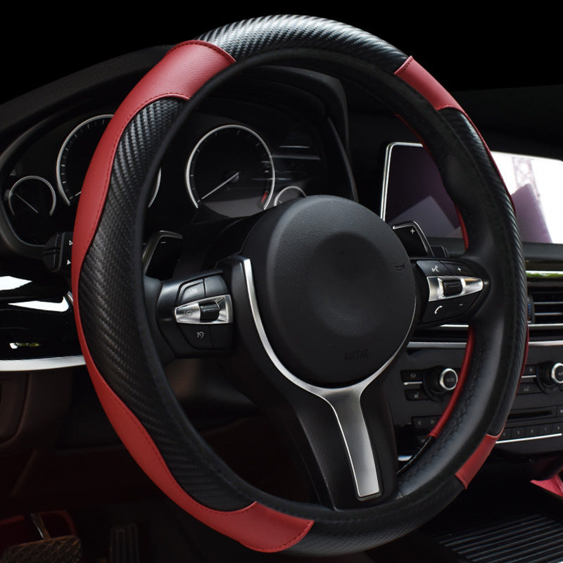 Mayco Bell Microfiber Leather Steering Wheel Cover Wavy
