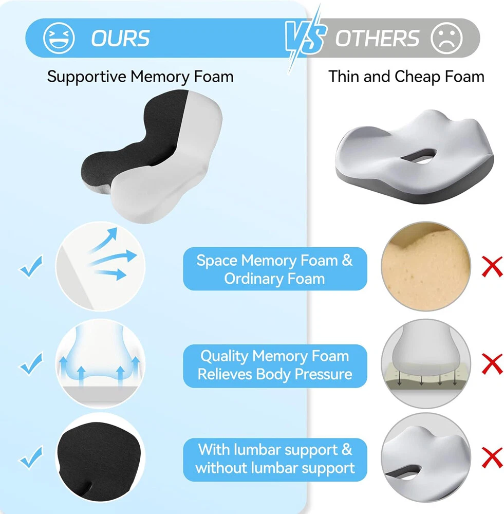 Memory Foam Seat Cushion