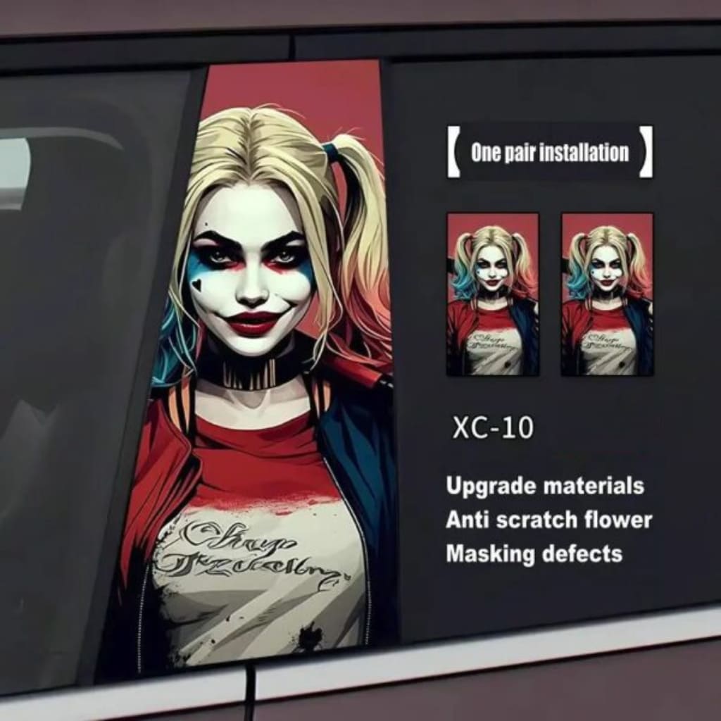 Joker Car Door Sticker